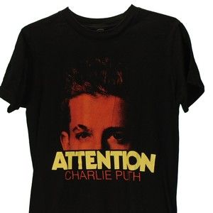CHARLIE PUTH ATTENTION SHIRT POP ADULT SMALL SINGER